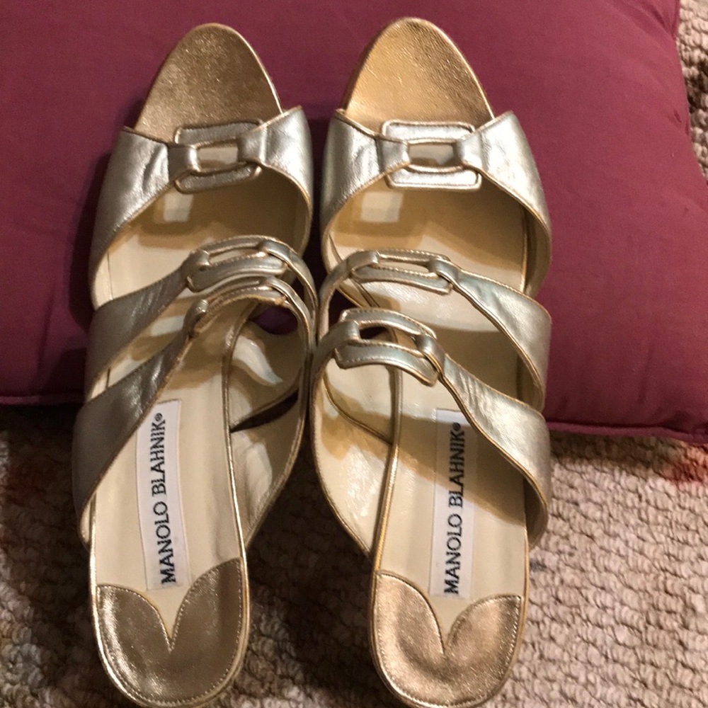 MANOLO BLAHNIK Sandals.